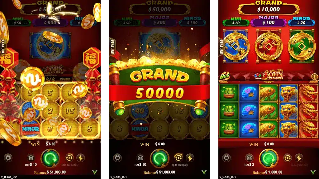 3 Coins Damangameslogin Bonus